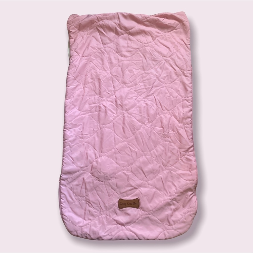 Light Pink Cozy Cuddler Infant Car Seat Cover